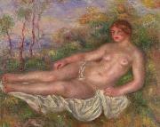 Pierre-Auguste Renoir Reclining Woman Bather oil painting artist